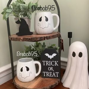 Halloween Ghost mugs set of 2 - VHTF